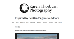Desktop Screenshot of karenthorburn.com