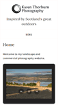 Mobile Screenshot of karenthorburn.com